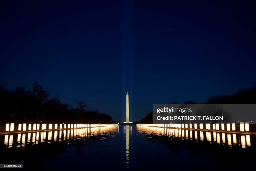 US-POLITICS-INAUGURATION-HEALTH-VIRUS-MEMORIAL