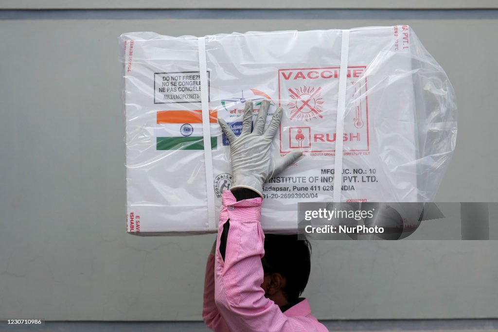 Coronavirus Vaccine Arrives In Bangladesh