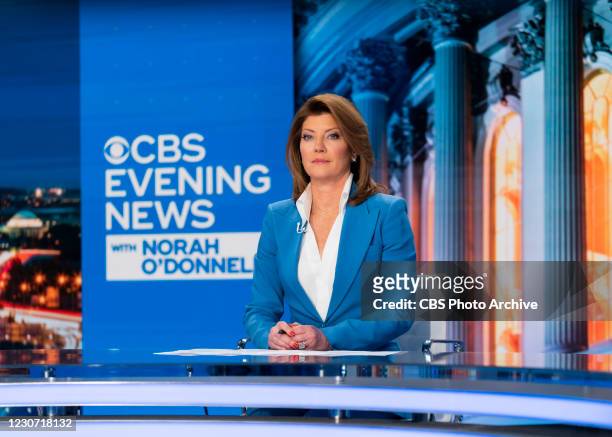 Evening News with Norah O'Donnell broadcasts live from Washington DC with continued coverage on Inauguration 2021.