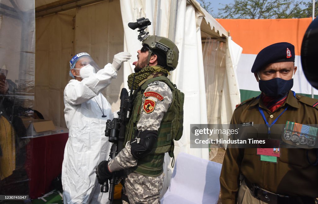 Press Preview Of Tableaux Participating In Republic Day Parade 2021