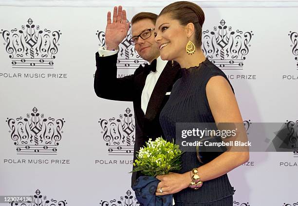 Prince Daniel of Sweden and Crown Princess Victoria of Sweden, who recently revealed she is pregnant and whose first born child will be second in...