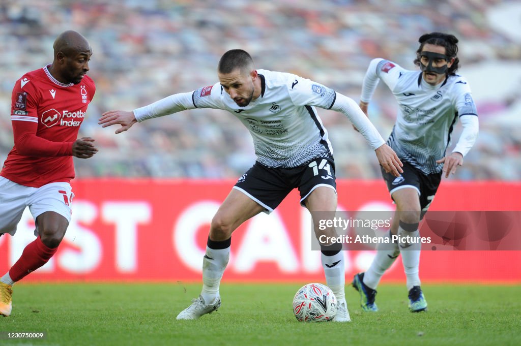 Swansea City v Nottingham Forest - The Emirates FA Cup