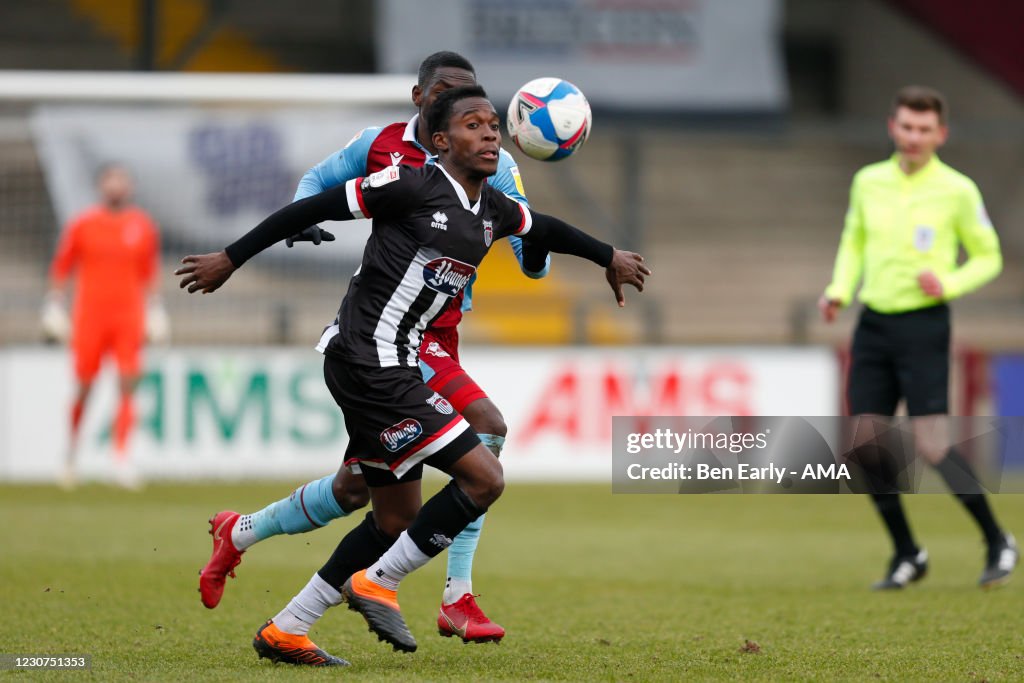 Scunthorpe United v Grimsby Town - Sky Bet League Two