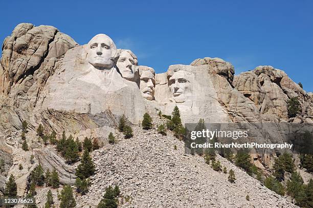 mount rushmore national monument - rushmore george washington stock pictures, royalty-free photos & images