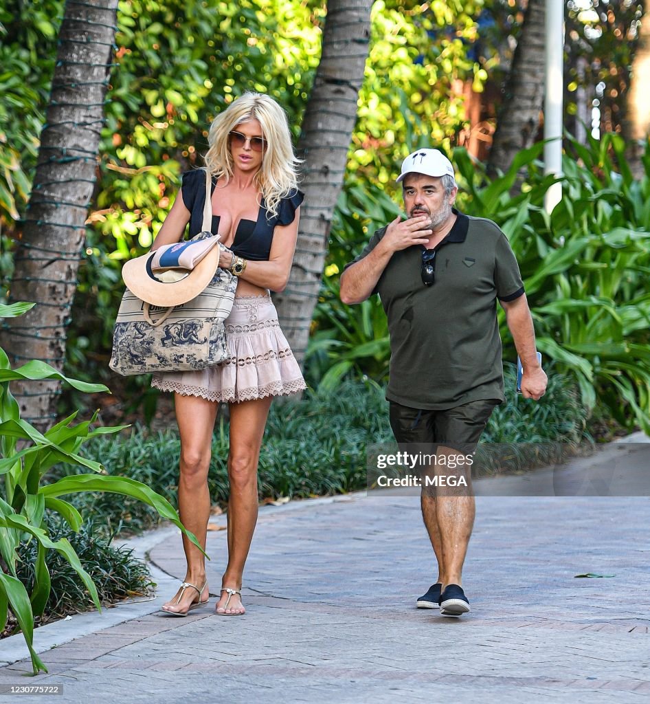 Celebrity Sightings In Miami - January 24, 2021