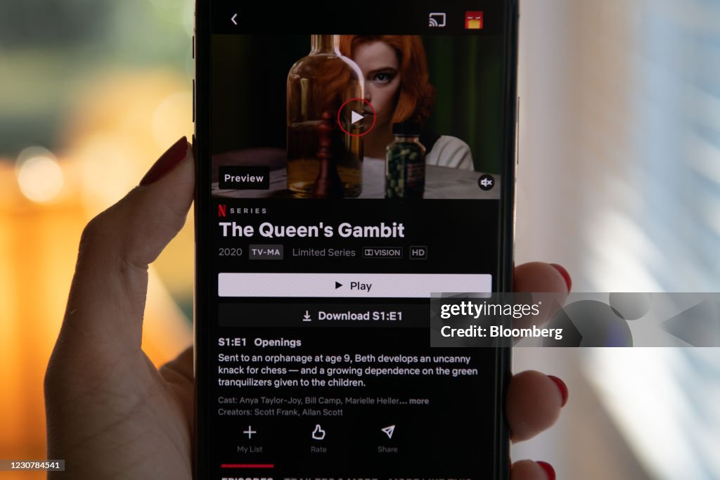 Netflix Illustrations As Streaming Service Hits Record