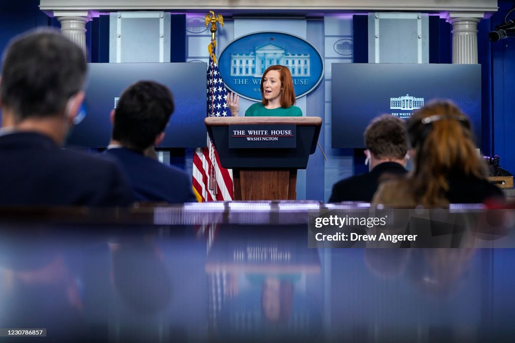 White House Press Secretary Jen Psaki Holds Briefing In The White House