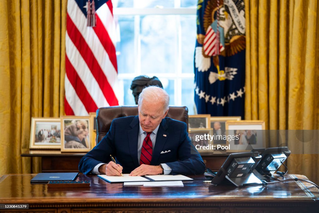 President Biden Signs Executive Orders On Health Care Access