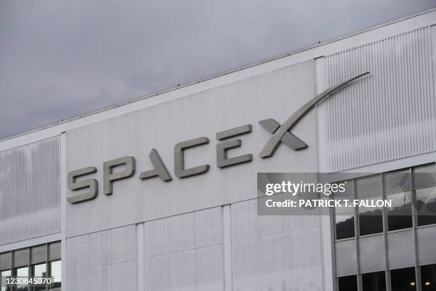 The Space Exploration Technologies Corp. Headquarters on January 28, 2021 in Hawthorne, California.