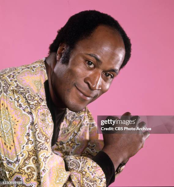 Pictured is John Amos in the CBS television situation comedy, GOOD TIMES. July 1, 1978.