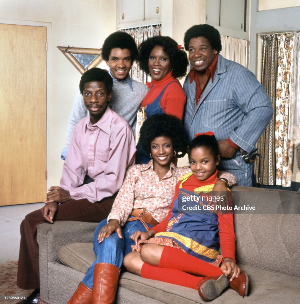 Good Times Robe Portrait of the cast of the television show GOOD TIMES, Los Angeles ...