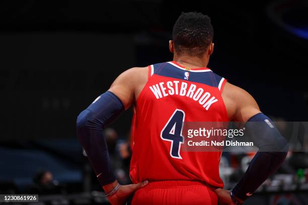 wizards russell westbrook jersey