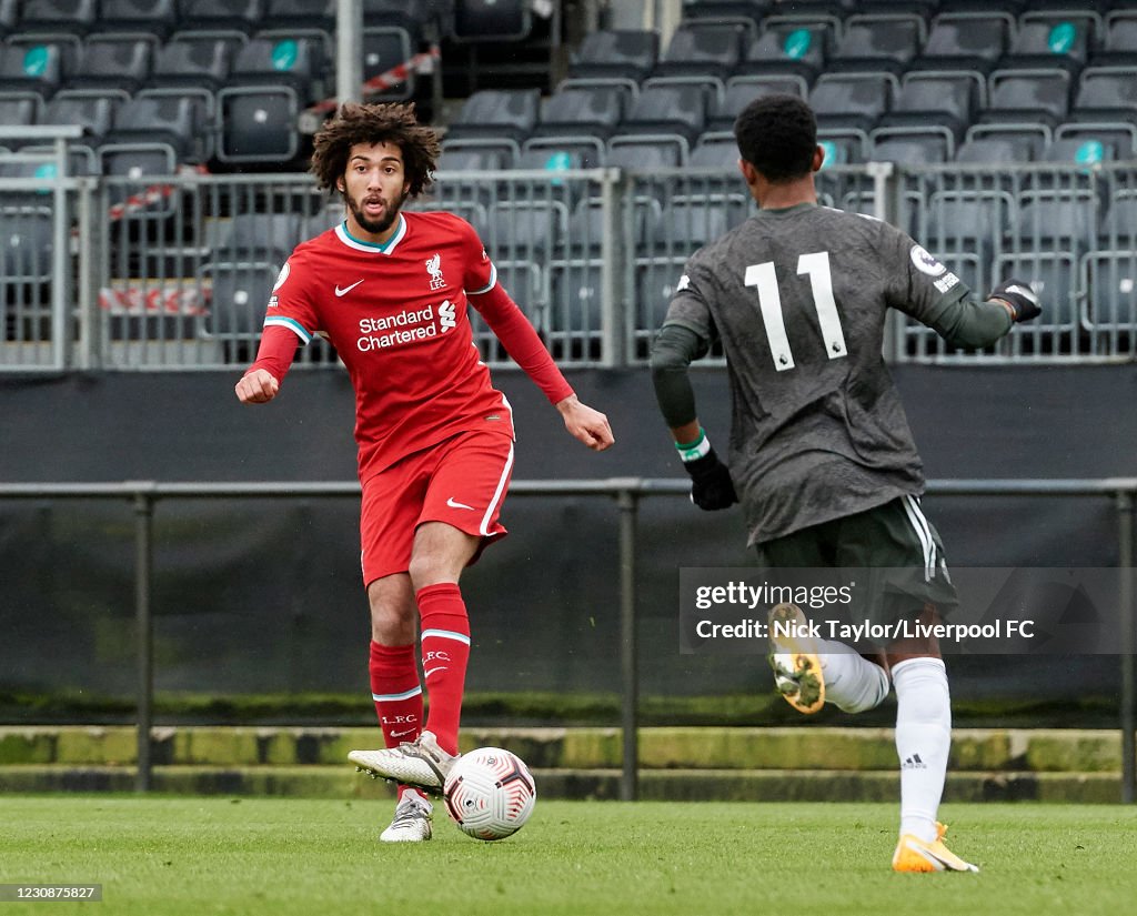 Liverpool v Manchester United: Premier League 2