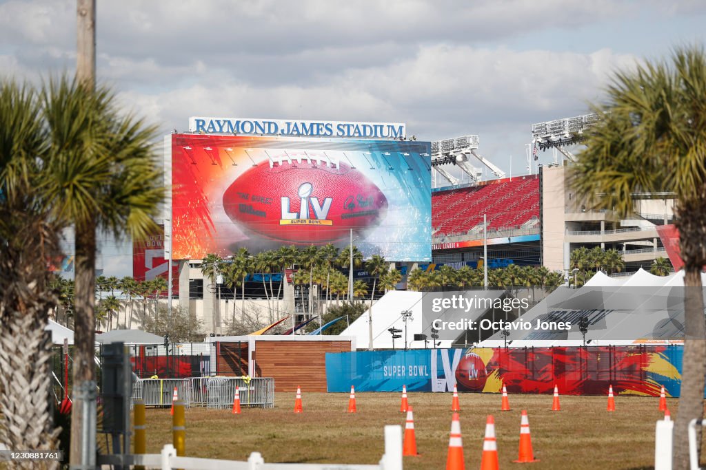 Tampa Prepares For Pared-Down Super Bowl During Pandemic