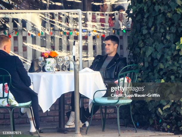 Charlie Carver is seen on January 30, 2021 in Los Angeles, California.