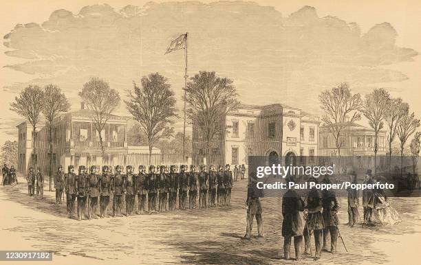 Clinch Rifles 524 Georgia In The American Civil War Stock Photos, High-Res Pictures ...