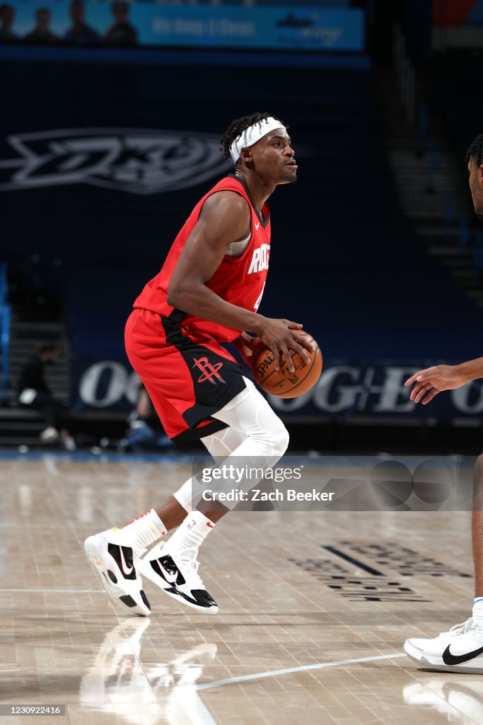 Daniel House Rockets Danuel House Jr. #4 of the Houston Rockets looks to shoot the ball ...