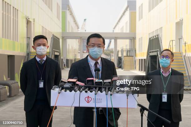 The Hongkong Huoshenshan Hospital will start to use on 26th February on 02th February, 2021 in Hongkong,China