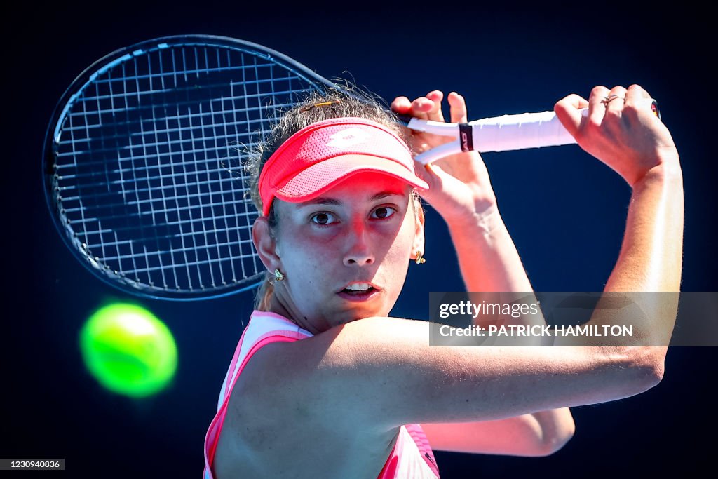 AUSTRALIA TENNIS WTA SUMMER SERIES R3 MERTENS VS GARCIA