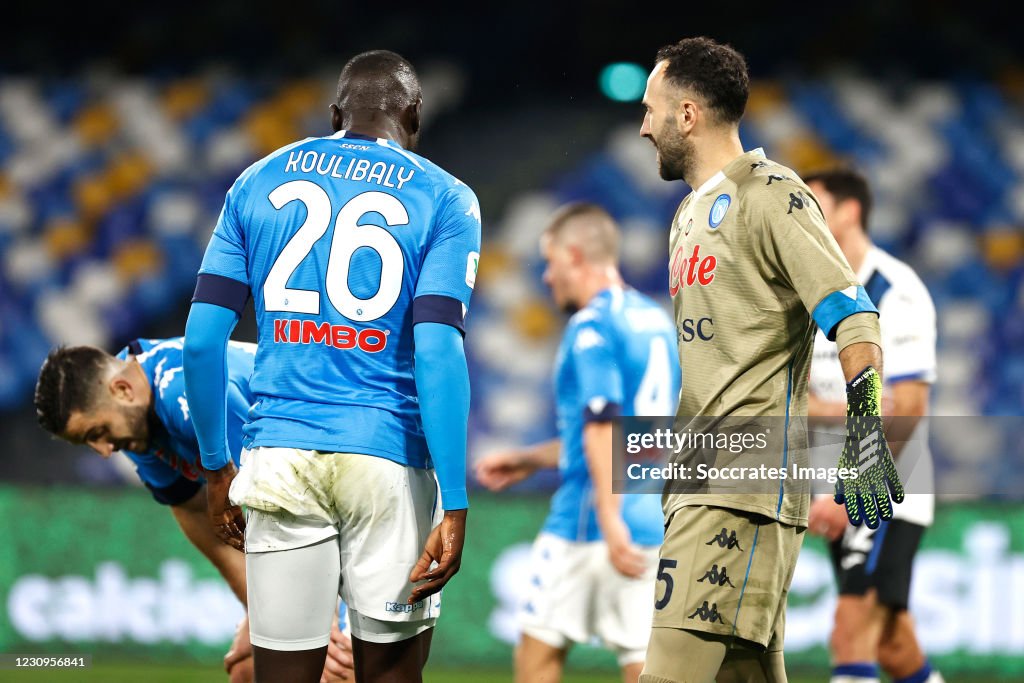 Napoli v Atalanta Bergamo - Italian Coppa Italia