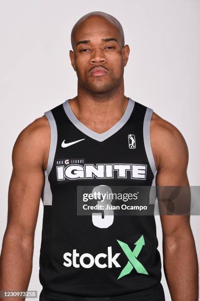 Jarrett Jack of Team Ignite poses for a head shot during NBA G League Content Day on February 4, 2021 at Northwest Pavilion in Orlando, Florida. NOTE...