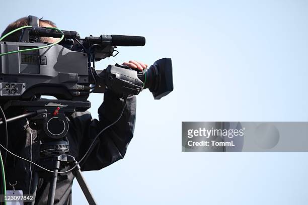 cameraman - camera operator stock pictures, royalty-free photos & images
