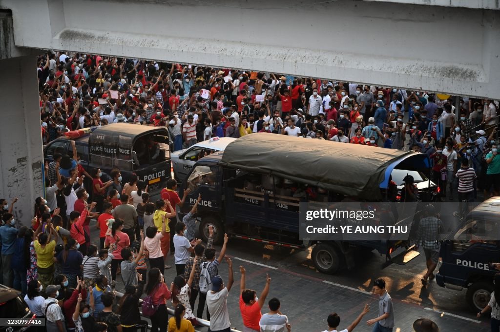 TOPSHOT-MYANMAR-POLITICS-MILITARY