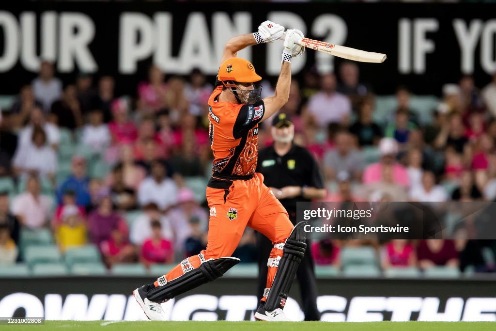 CRICKET: FEB 06 BBL Final - Sydney Sixers v Perth Scorchers