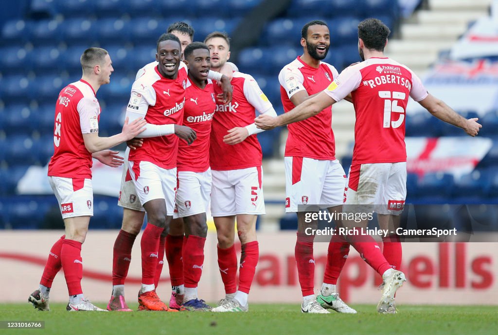 Preston North End v Rotherham United - Sky Bet Championship