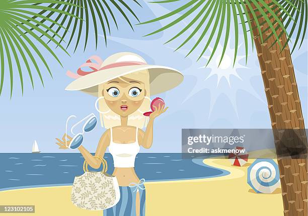 sunglasses problem - sunburn stock illustrations