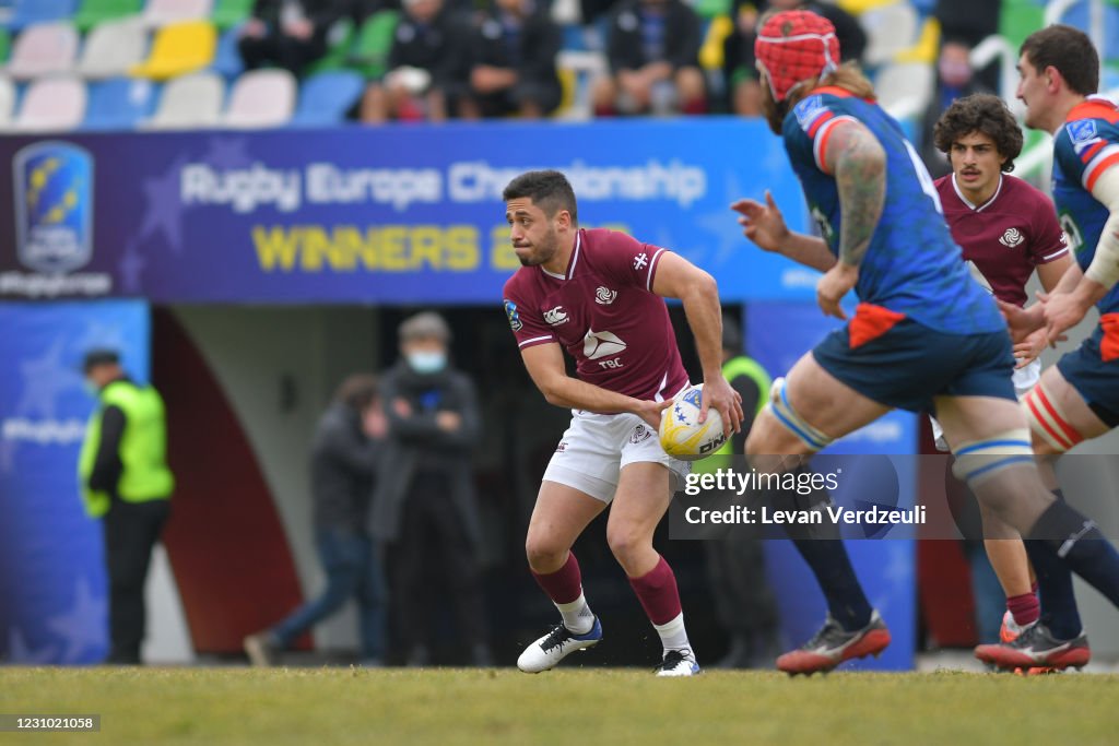 Georgia vs Russia - Rugby Europe 2020 Round 5