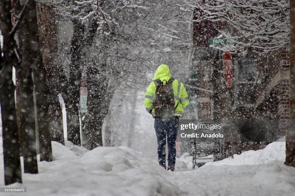 Snowfall in New Jersey