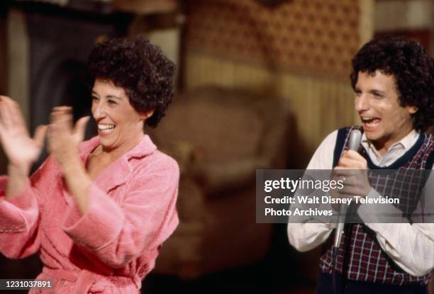 Helen Travolta, Ron Palillo appearing in the unaired pilot for the ABC tv series 'Horshak'.