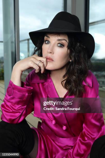 Actress Isabelle Adjani poses for a portrait on September 5, 2019 in Paris, France.