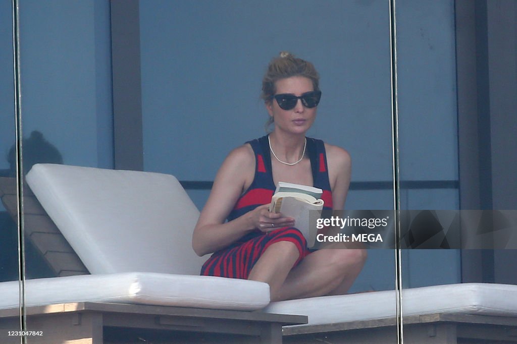 Celebrity Sightings In Miami - February 8, 2021