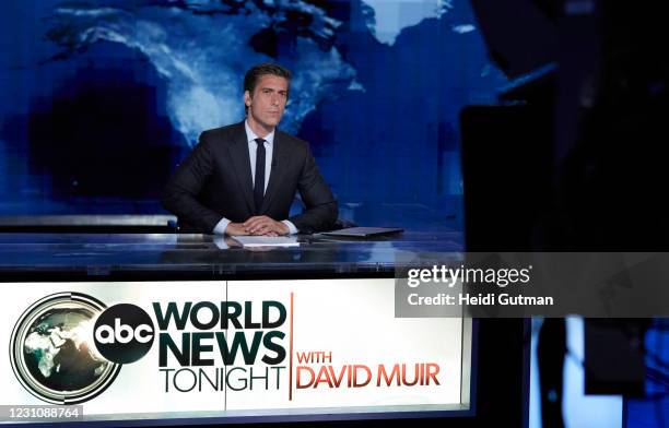 David Muir anchors, "World News Tonight with David Muir," weeknights, 6:30pm ET on ABC. DAVID MUIR