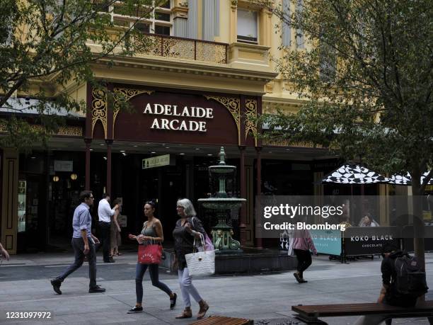 Games Rundle Mall Rundle Mall Adelaide Photos et images de collection - Getty Images