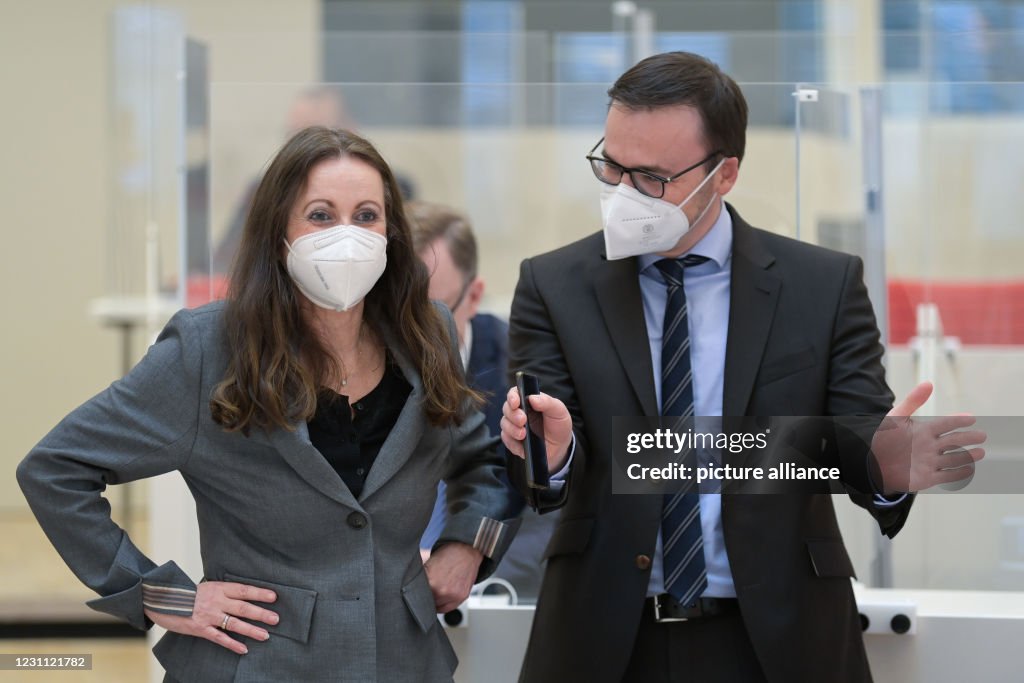 Special session of the Brandenburg state parliament