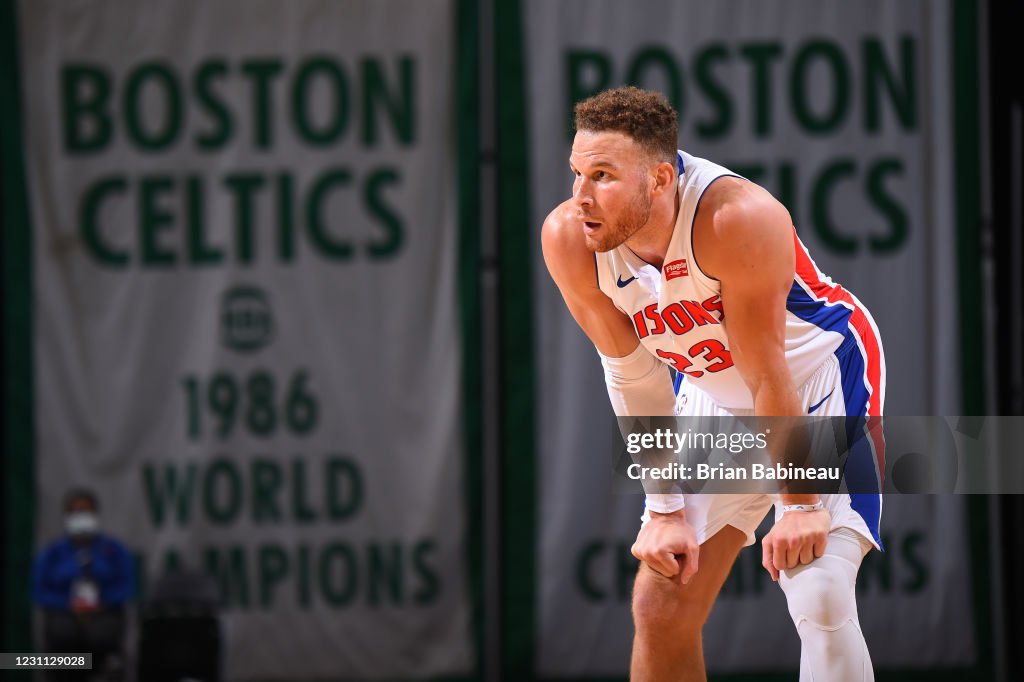 Detroit Pistons v Boston Celtics