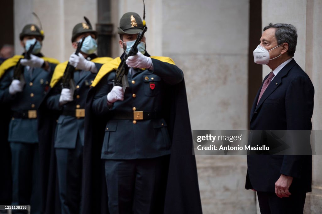 Mario Draghi Sworn In As New Italian Prime Minister