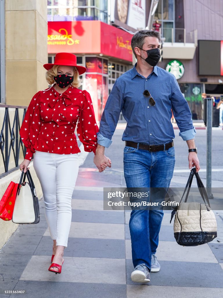 Celebrity Sightings In Los Angeles - February 13, 2021