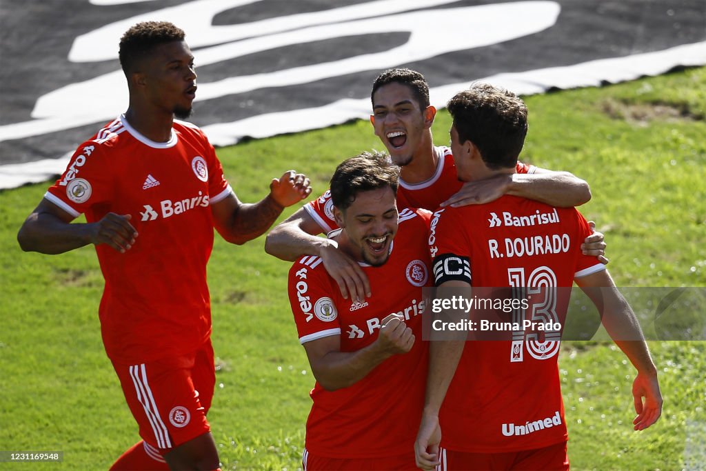 Brasileirao Series A: Vasco da Gama v Internacional Play Behind Closed Doors Amidst the Coronavirus (COVID - 19) Pandemic