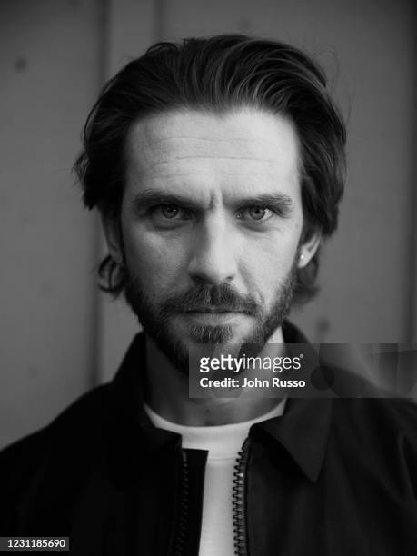 Actor Dan Stevens is photographed for Gio Journal on February 5, 2021 in Los Angeles, California.