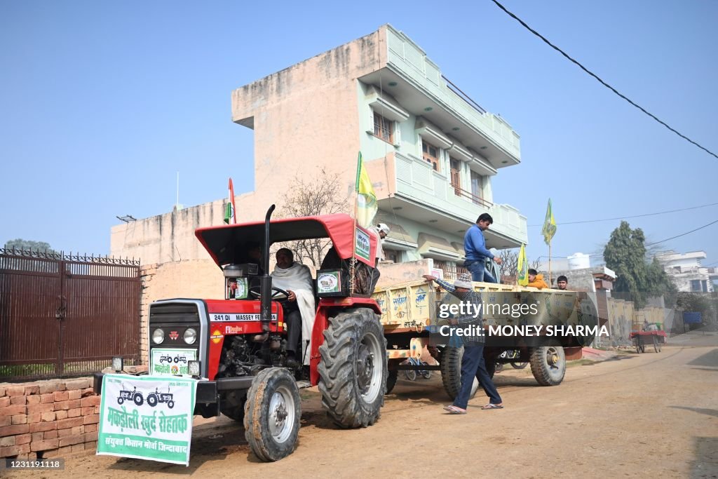 INDIA-POLITICS-AGRICULTURE-PROTEST