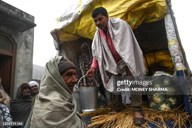 INDIA-POLITICS-AGRICULTURE-PROTEST, Nachrichtenfoto