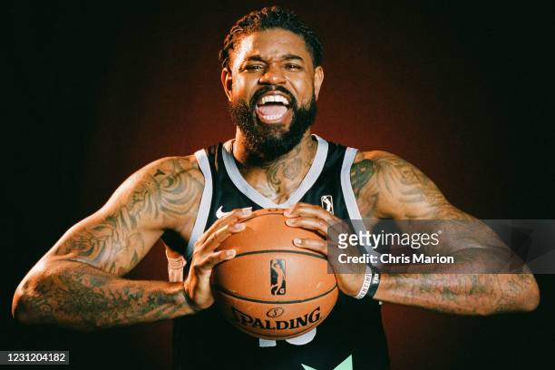 Amir Johnson of Team Ignite poses for a portrait during NBA G League Content Day on February 5, 2021 at Northwest Pavilion in Orlando, Florida. NOTE...