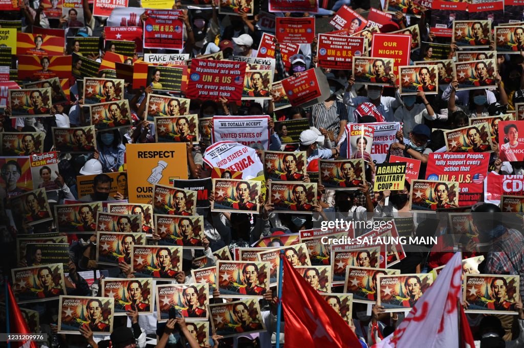 TOPSHOT-MYANMAR-POLITICS-MILITARY
