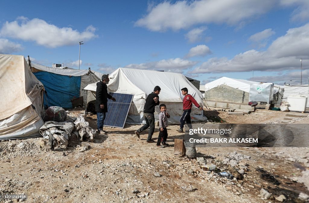 SYRIA-CONFLICT-DISPLACED-HOUSING