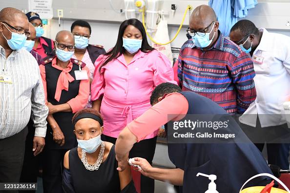 Who Is Mathabo Mathibe Hospital CEO Dr Mathabo Mathebula receives the COVID-19 vaccine... News ...