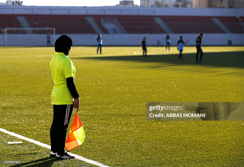 PALESTINIAN-SPORTS-FOOTBALL-SOCIETY-WOMEN